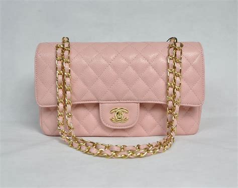 chanel pink bag gold chain|Chanel handbags with chain straps.